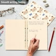 thumbnail image 6 of joogoo Spiral Journal Notebook Cute Bears Bows College Ruled Notebooks 8.3" x 5.7" 2 PCs, 6 of 8