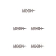 thumbnail image 1 of Minnieouse Alfileres de aleación Clip para sombreros con letras Delicadas herramientas de peinado multifuncionales MOON Type2 NO2 Minnieouse  CBP301172, 1 of 5