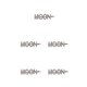 thumbnail image 2 of Jumpingount Alfileres de aleación Clip para sombreros con letras Delicadas herramientas de peinado multifuncionales MOON Type2 NO2 Jumpingount  CBP301172, 2 of 5