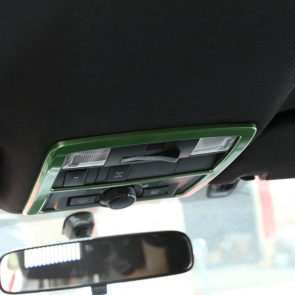 TINKI Fit for Toyota Tacoma 2016 2017 2018 2019 2020 2021 2022 Car Inner Front Row Roof Reading Light Panel Trim Interior Car Accessories