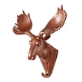thumbnail image 2 of Soporte para sombrero de pared Gloria decorativo de resina Animal Elk, 2 of 6