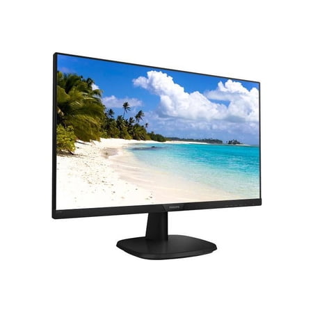 UPC: 0609585252608 | Philips V-Line 273V7QJAB/27 27  Full HD 1920 x 1080 75Hz VGA HDMI DisplayPort Built-in Speakers Flicker-Free Low Blue Light Frameless Anti-Glare Backlit LED IPS Monitor