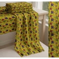 thumbnail image 6 of Soimoi Yellow Cotton Cambric Fabric Leaves & Floral Artistic Print Fabric by Yard 42 Inch Wide, 6 of 7