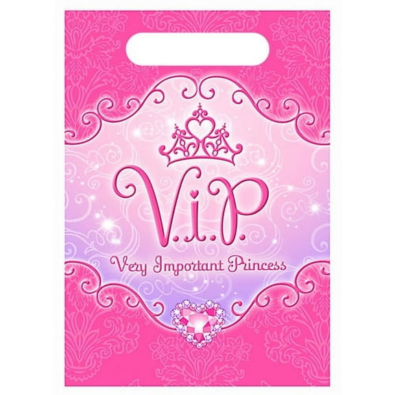 Disney Princess Favor Bags (8 Pack) - Party Supplies