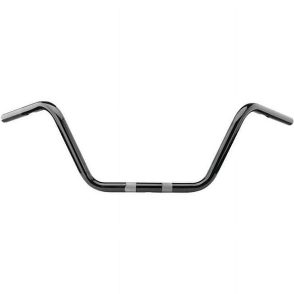 Bikers Choice Black Medium Buckhorn Bar Throttle By Wire Custom