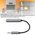 thumbnail image 4 of 1/4 Inch To 1/8 Inch Adapter Cable, Clear Sound Plug and Play 6.35mm Female To 3.5mm Male Adapter Cable  for Pianos for Laptops for Amplifiers, 4 of 7