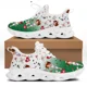 thumbnail image 1 of Zapatillas deportivas con degradado para mujer, zapatos de enfermería con bonitos dibujos animados, diseño de marca médica, con cordones, planos, para mujer, 1 of 6