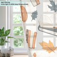 thumbnail image 4 of Yayeee Window Curtains Set of 2 for Living Room Light Filtering 63"x52", Fall Books, 4 of 7