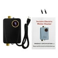 thumbnail image 5 of Home Electric Tankless 3KW Water Heater Intelligent Control Instant Hot Shower Kitchen Heater LED Display, 5 of 18