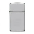 thumbnail image 2 of Zippo Brushed Chrome Slim Pocket Lighter, 2 of 10
