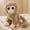 light brown, variant on Cute Monkey Stuffed Animal Plush 7.9 '' Small Monkey Plush Toy for Office Desk&Home Decor Plush Gift