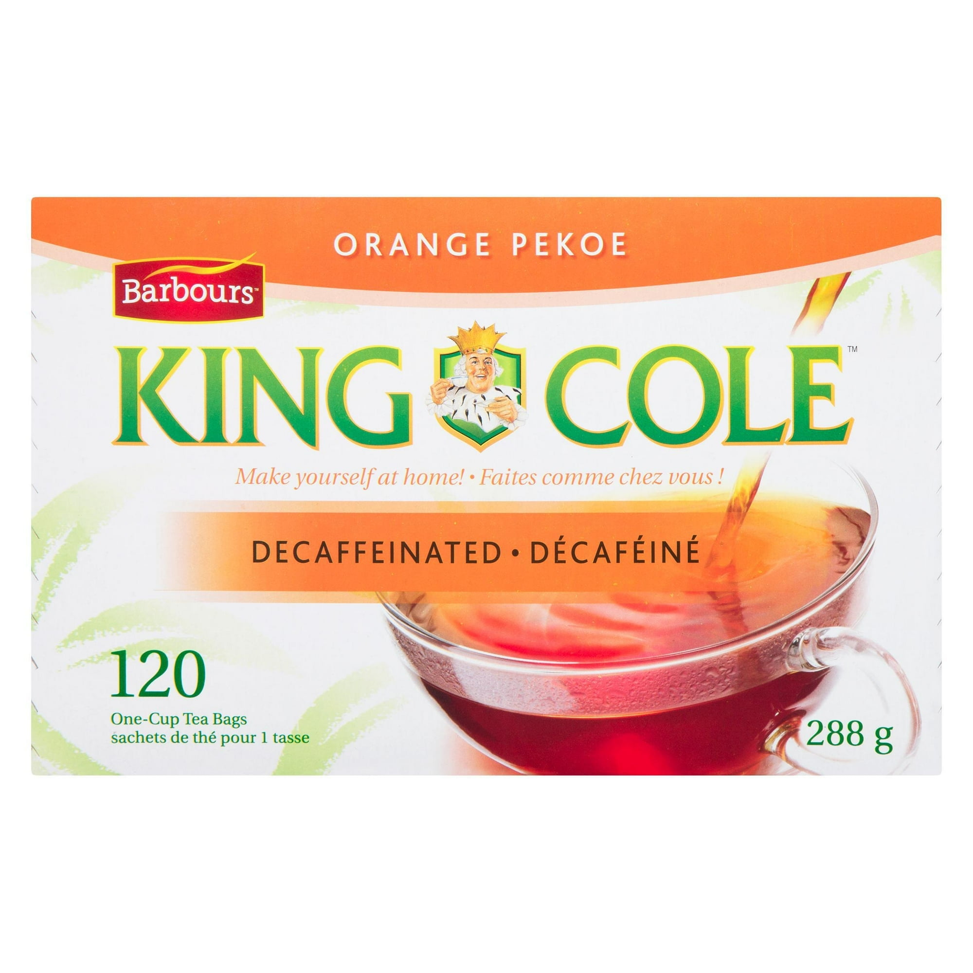 King Cole Decaf OP Tea 120s, 288g (120 tea bags).