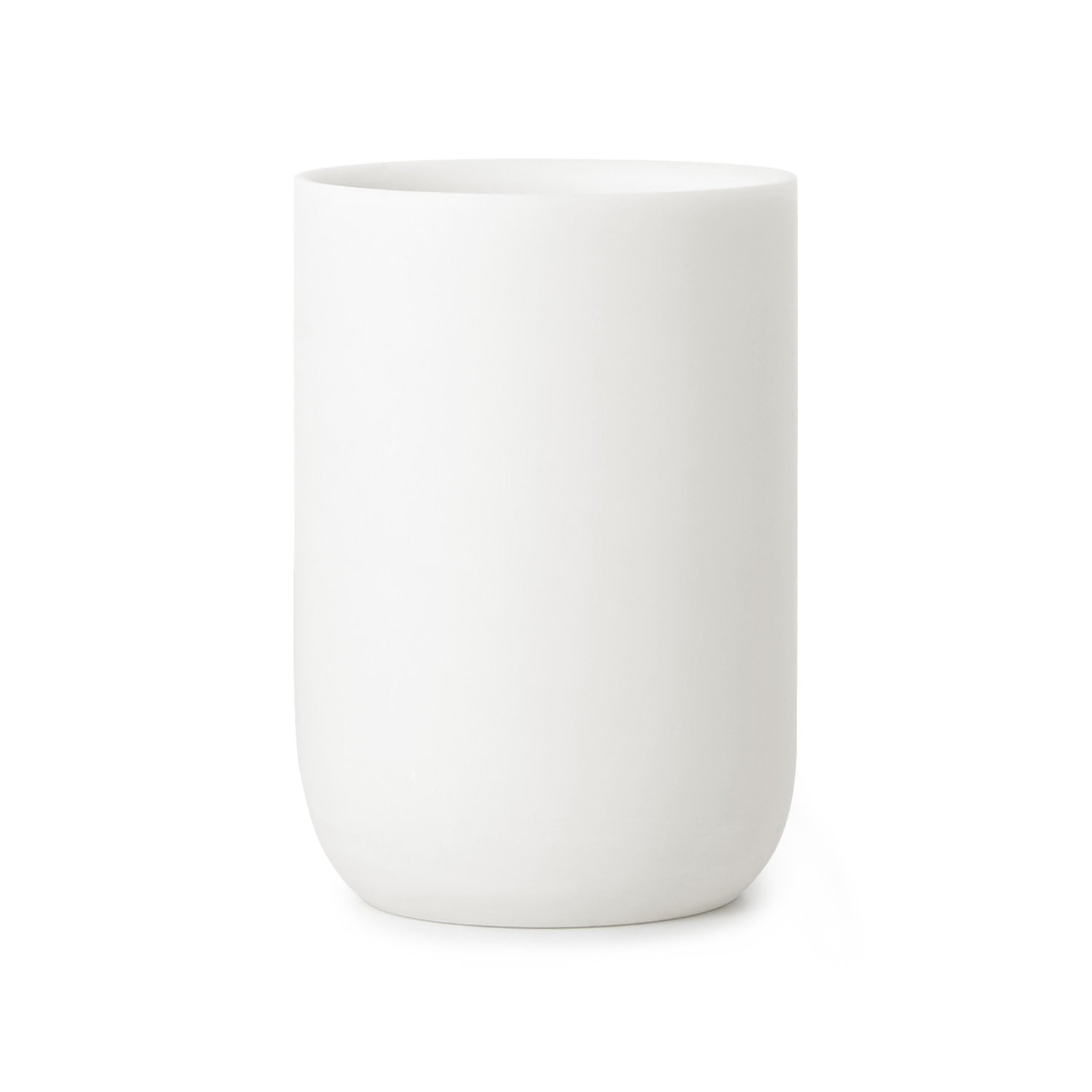InterDesign Franklin Plastic Tumbler Cup for Bathroom Vanity Countertops Clear for sale online 