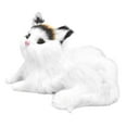 thumbnail image 1 of Modèle de Chat Couché en Peluche, Chat de Simulation Mignon Doux Fort pour les Cadeaux pour la Décoration, 1 of 8