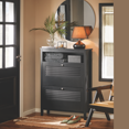thumbnail image 1 of SoBuy FSR152-SCH Hallway Shoe Cabinet Shoe Rack Shoe Storage Cupboard Organizer, 1 of 9