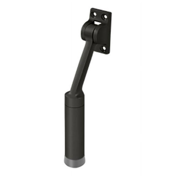 7 in. Heavy Duty Kickdown Holder, Oil Rubbed Bronze - Solid Brass