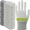 Grey White L, variant on 10pairs Antistatic Gloves Anti Static ESD Electronic Working Glove Pu Coated Palm Coated Finger Antiskid for Finger Protection