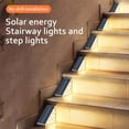 thumbnail image 4 of Home Solar Lights, Home Solar Wall Sconce - White/Yellow Light, Home Solar Stair Lights, IP68 Waterproof Automatically Start At Night, Home Light, Home Lamp, 4 of 8