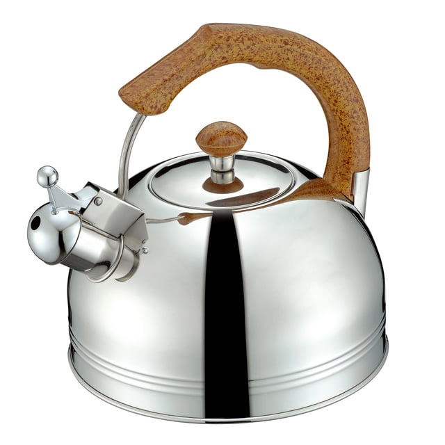 Tetera Chifladora Aquila Acero Inoxidable Grado Alimenticio 3 Litros