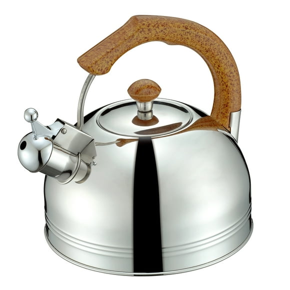 Tetera Chifladora Aquila Acero Inoxidable Grado Alimenticio 3 Litros