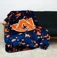 thumbnail image 4 of College Covers Fan Shop Throws Auburn Tigers 63" x 86" Soft Raschel Throw Blanket, 4 of 7
