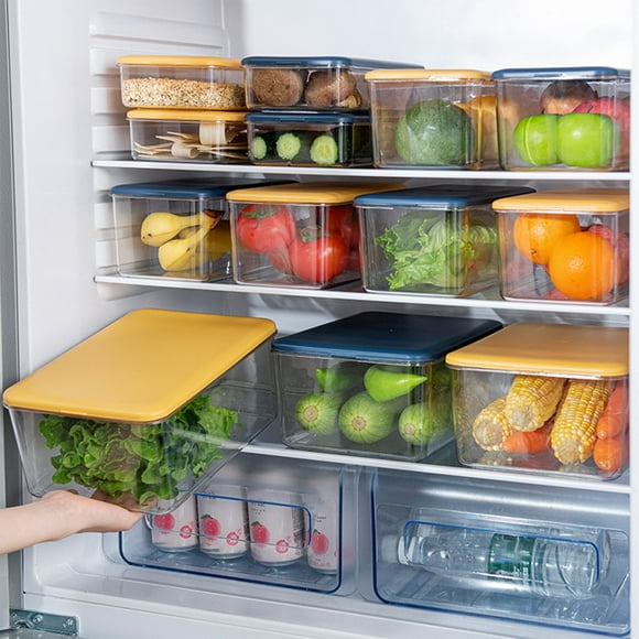 Contenedores Para Almacenar Alimentos, Organización De La Cocina, Recipientes Herméticos Para Conservar Alimentos, Almacenamiento En Refrigerador Y Despensa, Conservación Versátil De Alimentos