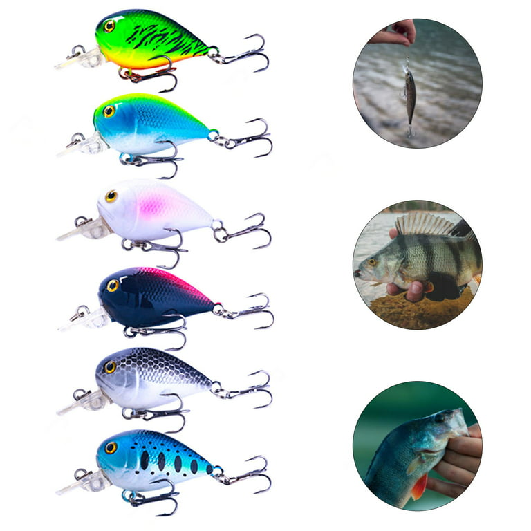 UDIYO 5cm 5.5g Reliable Fishing Bait Realistic Shape Corrosion-resistant  Accessories Durable Fake Bait Fishing Supplies 