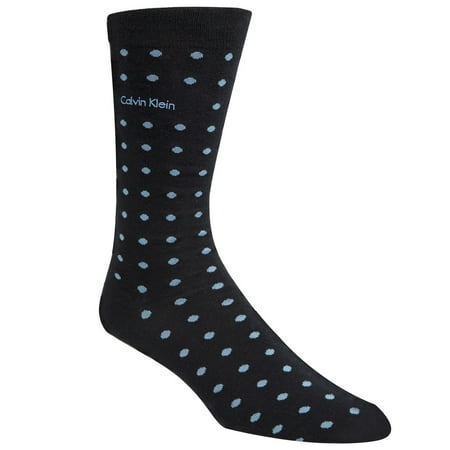 Calvin Klein Mens Polka Dot Dress Socks