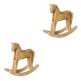 thumbnail image 1 of Moyic Bedroom Wood Animal Decoration Tabletop Nightstand Thanks-giving Apartment Decor Handicraft Birthday Ornament Gift Hotel Mostrar como imagen 2piezas, 1 of 6