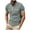 Gray, variant on fatyb Men's Short Sleeve Casual Shirts Pullover Button T Shirts for Men Casual Comfy Summer Tops