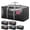 Gray, variant on Extra Large Heavy Duty Moving Bags With Reinforced Zipper Wide Handles Moisture Resistant Storage Bins Packing Cubes For Clothes College Dorm Travel Home Organization