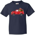 thumbnail image 3 of Inktastic Christmas Red Vintage Truck with Presents Youth T-Shirt, 3 of 5