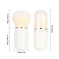 thumbnail image 3 of Retractable Makeup Brush, Portable Makeup Brush, Capsule Shape Compact Beauty Brush for Powder Blusher and Facial Cleaning, Soft Synthetic Bristles, Cosmetic Tool for Travel and Gift Use, 3 of 4