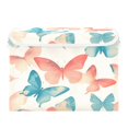 thumbnail image 7 of Yayeee Collapsible Cube Storage Bin with Lid Fabric Closet Decorative Basket with Handles, Watercolor Butterflies, 7 of 7