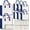 Blue Edge, variant on Reginary 16 Pcs Large Sublimation Tote Bags Bulk Makeup Bag Canvas Beach Tote Blank Reusable Grocery for DIY Craft Wedding