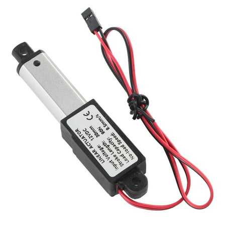 

Actuator Motor Linear Actuator Waterproof Micro Aluminium Alloy Low Noise Mini For Home Automation For Robot For Window Opener Force 30N Speed 30mm/s Force 90N Speed