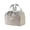 B003- Khaki, variant on Black Tote Bag, Insulated Tote Bag, Zipper Tote Bag, Lunch Cooler Bag, Portable Cooler Bag, 10X8X8 Inch Durable Oxford Fabric Handheld Insulated Bag, Dual Pull Head Closure