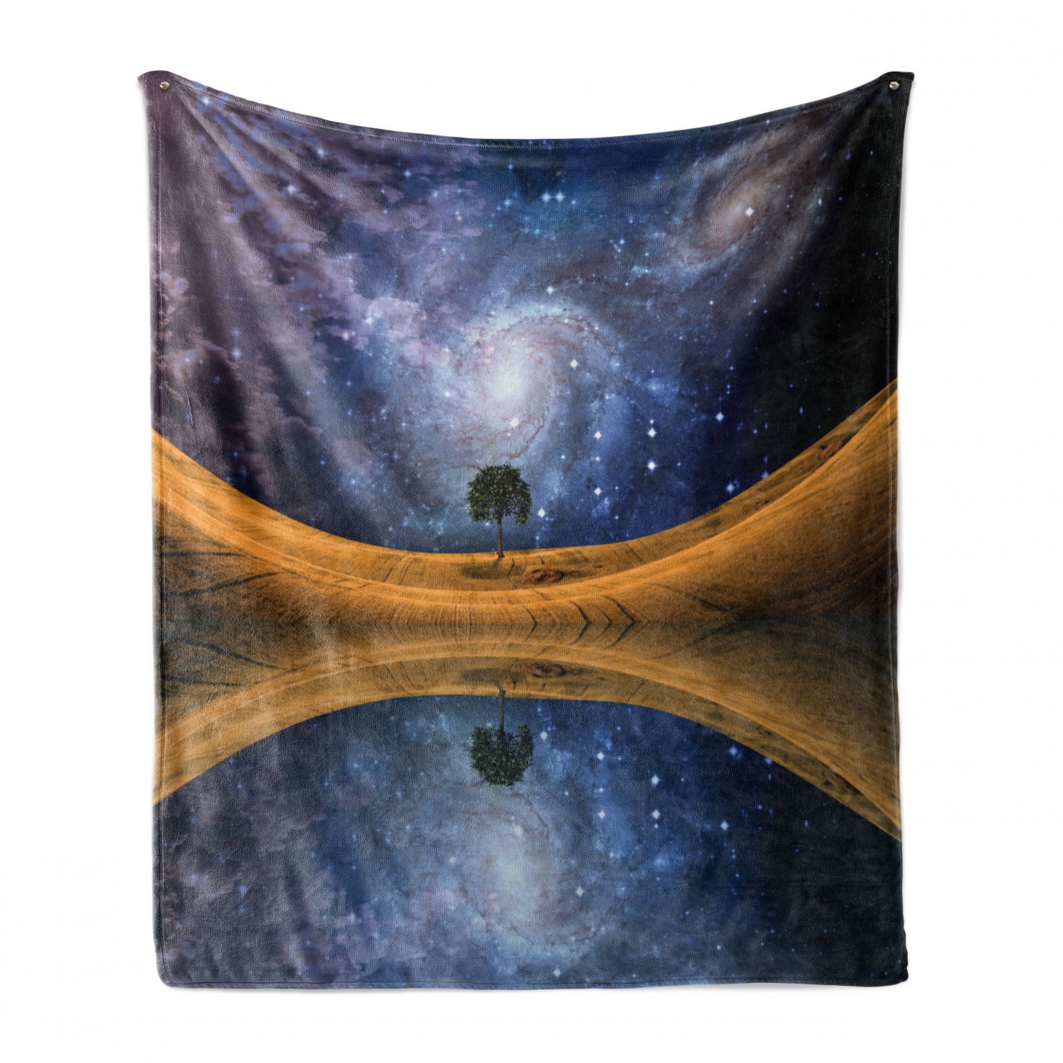 Blue Geomagnetic Storm Galaxy Space Print Premium Home Slippers main image 1