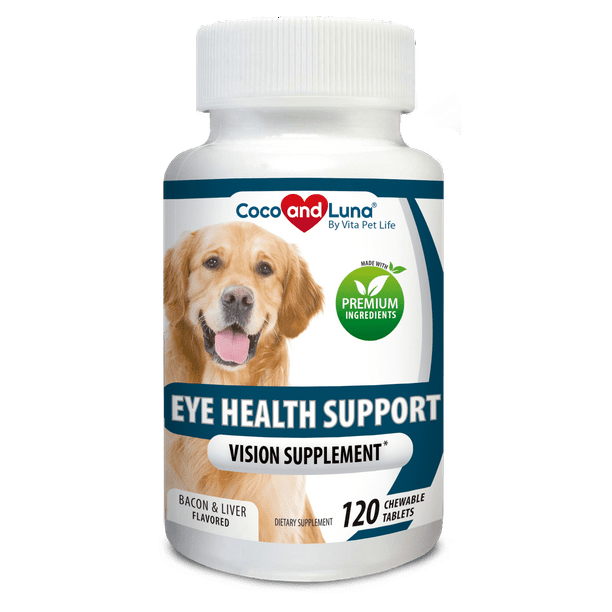 Eye Support for Dogs Vision Supplement for Dogs Eye Vitamins for
