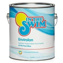 In The Swim Synthetic Rubber-Base Pool Paint - Pool Blue 1 Gallon A7110