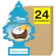 thumbnail image 3 of Little Trees Air Freshener Caribbean Colada Fragrance 24-Pack, 3 of 9