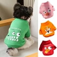 thumbnail image 4 of Camiseta deportiva para mascotas, suéter para gatos, Sudadera con capucha para cachorros, oso de dibujos animados, ropa de cuello redondo para perros pequeños, artículos para mascotas, Otoño e Inviern, 4 of 4