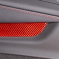thumbnail image 4 of TINKI Real Carbon Fiber Center Console Left Trim Sticker Compatible with Chevrolet Corvette C8 Stingray 2020-2023, Center Console Driver Side Decorative Cover Sticker, 4 of 12