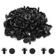 thumbnail image 2 of 50Pcs Clips Remaches Negro Unique Bargains Remache de plástico, 2 of 2