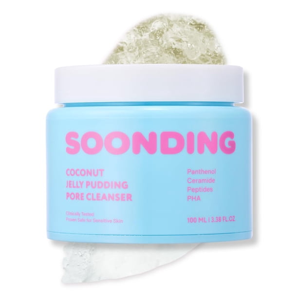 Pudín de gelatina de coco Cleanser SOONDING con pantenol, 100 ml