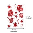 thumbnail image 2 of Less Than 5 Wall stickers Blood Prints Decor Halloween Wall Sticker Home DIY Decals for Window, 2 of 2