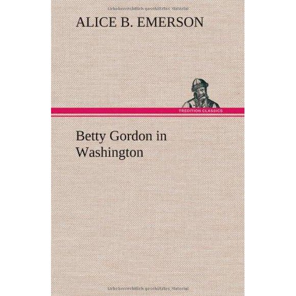 Betty Gordon à Washington