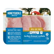 Honeysuckle White® 99% Fat Free Turkey Breast Cutlets 4 Count Tray, Fresh, 1.5 - 2.5 lbs.