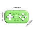 thumbnail image 3 of MesaSe 8Bitdo Micro Manette Bluetooth-compatible pour Switch/Raspberry Pi (Bleu) Accessoires de Jeu, 3 of 7
