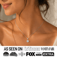 thumbnail image 2 of Cate & Chloe Maggie 18k Yellow Gold Plated Pendant Necklace with Swarovski Crystal Gift for Women, 2 of 9
